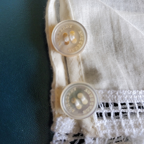 NWT$625 Burberry Magnolia Panel Natural Blouse Top - Picture 5 of 13